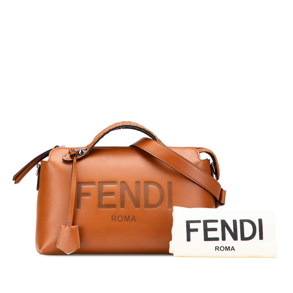 フェンディ バイザウェイ ミディアム ハンドバッグ ショルダーバッグ 2WAY 8BL146 ブラウン レザー レディース FENDI 【中古】