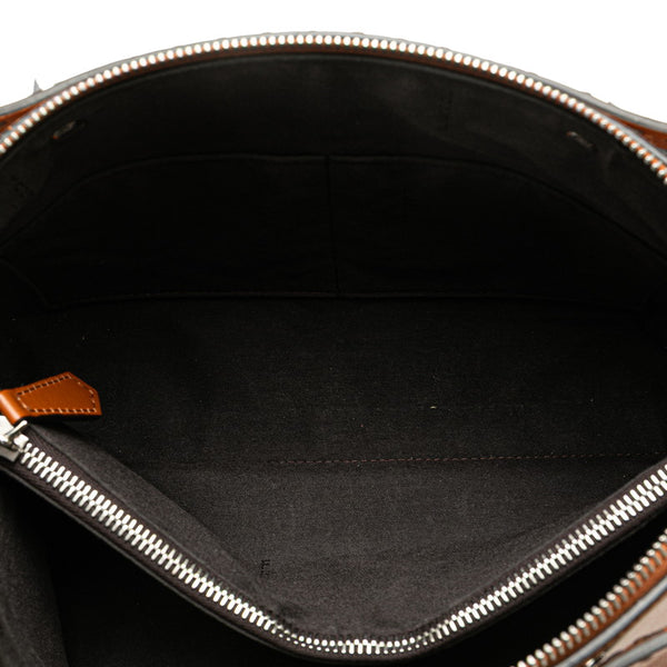 フェンディ バイザウェイ ミディアム ハンドバッグ ショルダーバッグ 2WAY 8BL146 ブラウン レザー レディース FENDI 【中古】