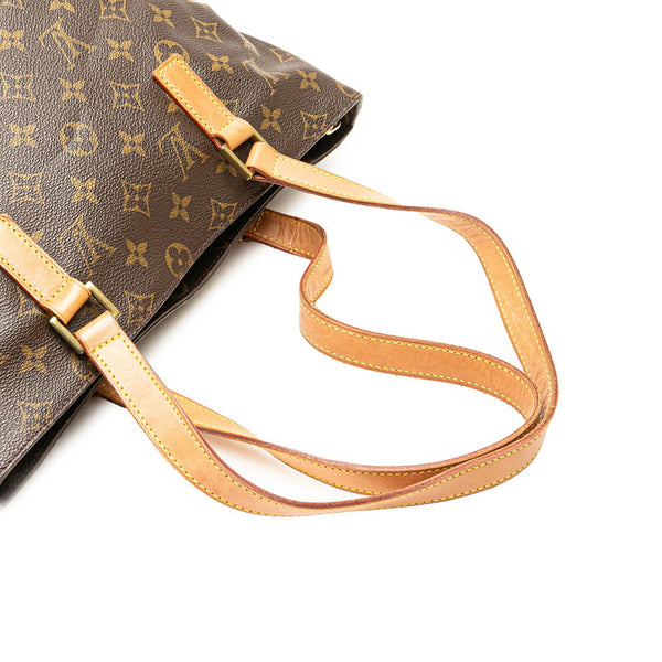 ルイ ヴィトン モノグラム カバピアノ ハンドバッグ M51148 ブラウン PVC レザー レディース LOUIS VUITTON 【中古】