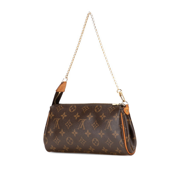 ルイ ヴィトン モノグラム エヴァ ハンドバッグ ショルダーバッグ 2WAY M95567 ブラウン PVC レザー レディース LOUIS VUITTON 【中古】