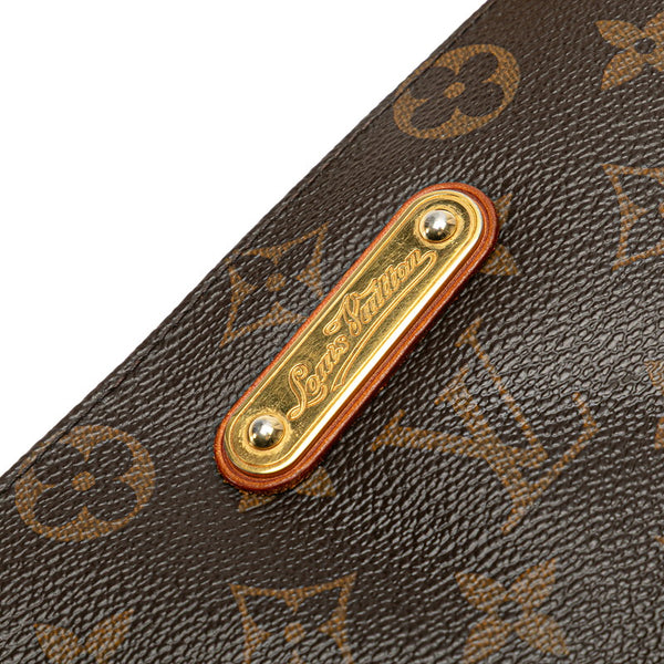ルイ ヴィトン モノグラム エヴァ ハンドバッグ ショルダーバッグ 2WAY M95567 ブラウン PVC レザー レディース LOUIS VUITTON 【中古】