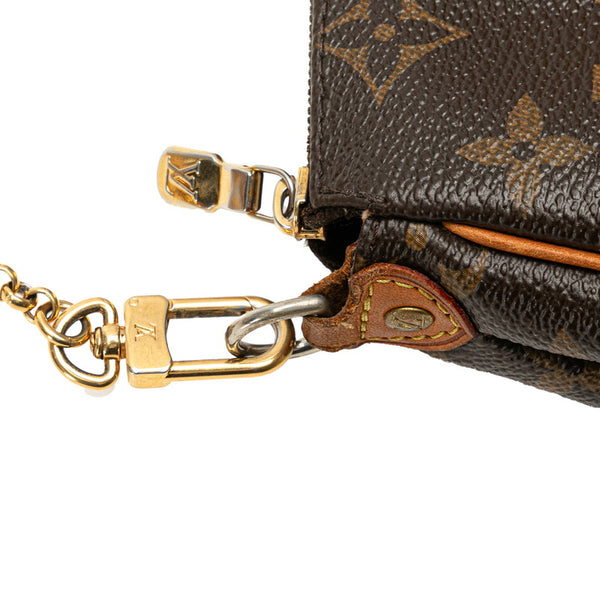 ルイ ヴィトン モノグラム エヴァ ハンドバッグ ショルダーバッグ 2WAY M95567 ブラウン PVC レザー レディース LOUIS VUITTON 【中古】