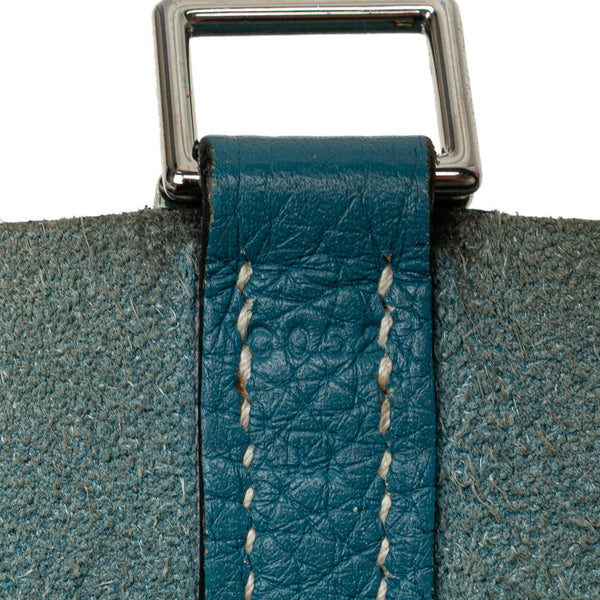 エルメス ピコタンロックPM ハンドバッグ ブルージーン トリヨンクレマンス レディース HERMES 【中古】