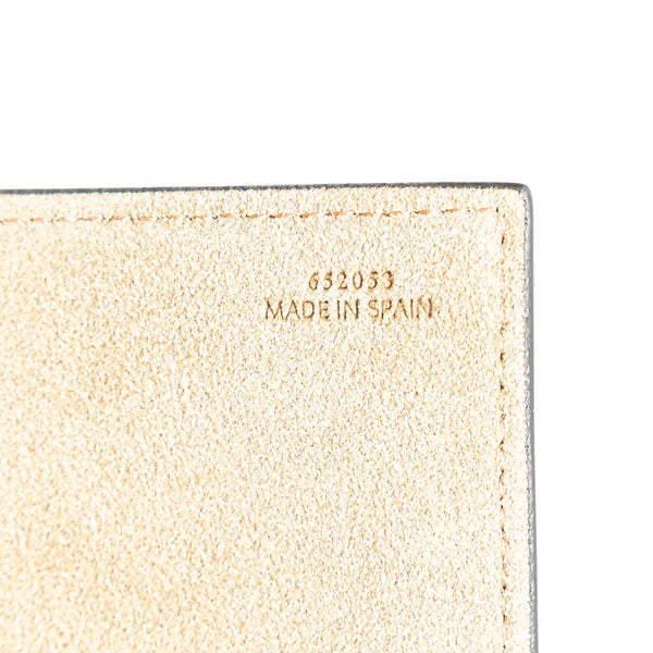 ロエベ アナグラム ハンドバッグ トートバッグ ベージュ ブラウン キャンバス レザー レディース LOEWE 【中古】