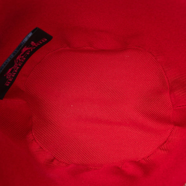 エルメス パルミール ポーチ ブルー キャンバス レディース HERMES 【中古】