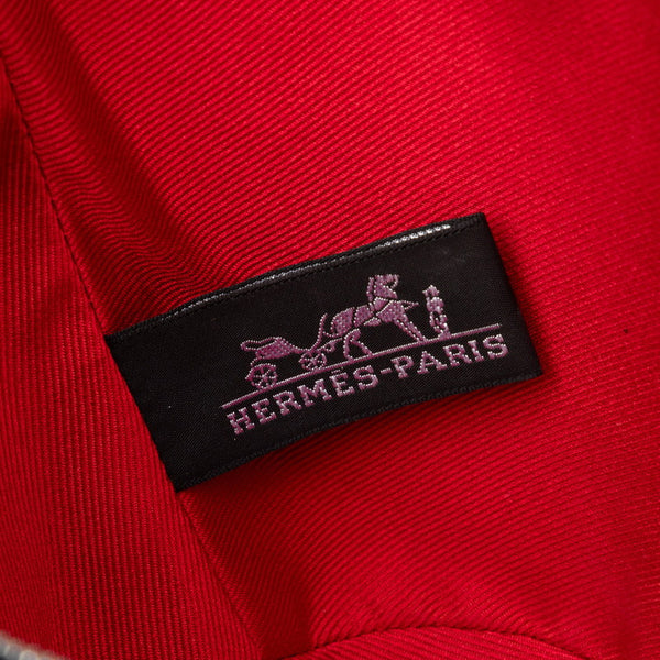 エルメス パルミール ポーチ ブルー キャンバス レディース HERMES 【中古】