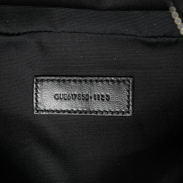 サンローラン クラッチバッグ セカンドバッグ ブラック レザー レディース SAINT LAURENT 【中古】