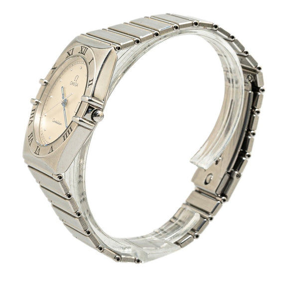 オメガ コンステレーション 腕時計 クオーツ シルバー文字盤 ステンレススチール メンズ OMEGA 【中古】