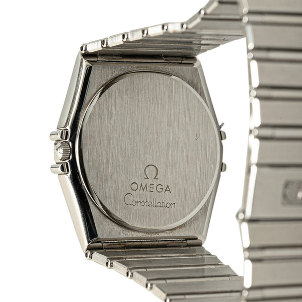 オメガ コンステレーション 腕時計 クオーツ シルバー文字盤 ステンレススチール メンズ OMEGA 【中古】