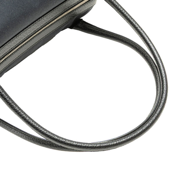 サルヴァトーレフェラガモ トートバッグ AX-21 1209 ブラック キャンバス レザー レディース Salvatore Ferragamo 【中古】