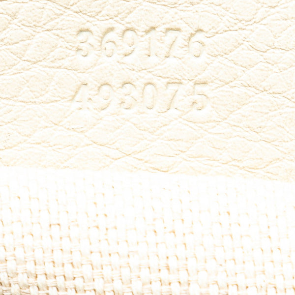 グッチ ソーホー ハンドバッグ ショルダーバッグ 2WAY 369176 オフホワイト レザー レディース GUCCI 【中古】