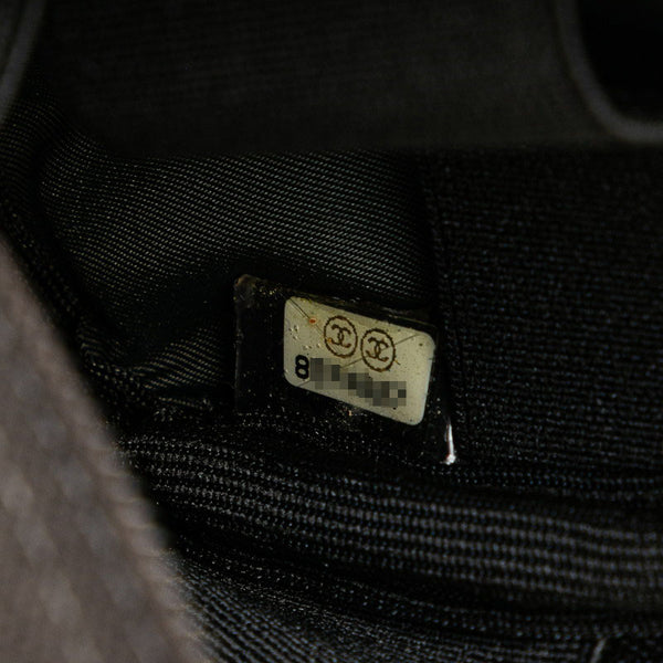 シャネル スポーツライン ココマーク アームポーチ  ブラック グリーン キャンバス レディース CHANEL 【中古】