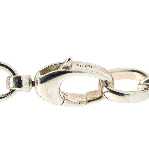 グッチ インターロッキングG ネックレス SV925 シルバー レディース GUCCI 【中古】