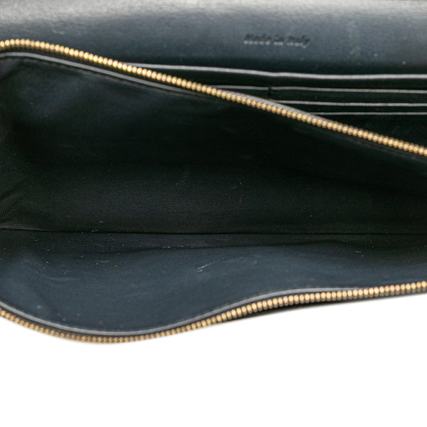 セリーヌ チェーンウォレット ショルダーバッグ ブラック レッド ベージュ レザー レディース CELINE 【中古】