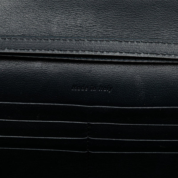 セリーヌ チェーンウォレット ショルダーバッグ ブラック レッド ベージュ レザー レディース CELINE 【中古】