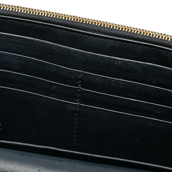 セリーヌ チェーンウォレット ショルダーバッグ ブラック レッド ベージュ レザー レディース CELINE 【中古】