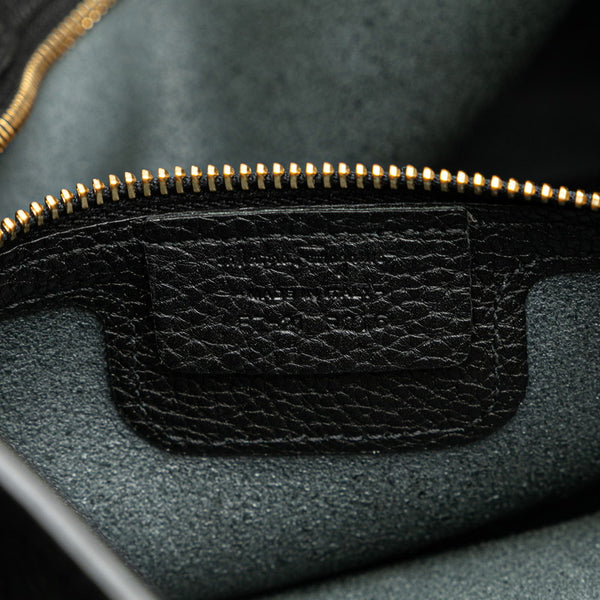 サルヴァトーレフェラガモ ガンチーニ トートバッグ ハンドバッグ ブラック レザー レディース Salvatore Ferragamo 【中古】