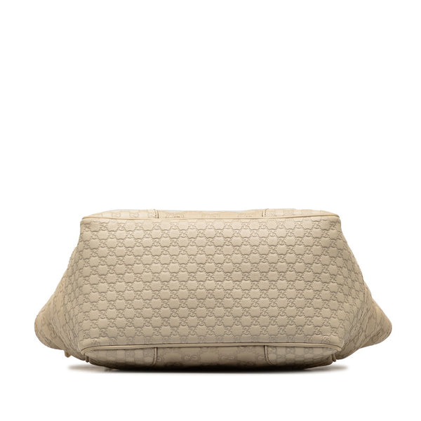 グッチ グッチシマ ハンドバッグ トートバッグ 353119 ホワイト レザー レディース GUCCI 【中古】