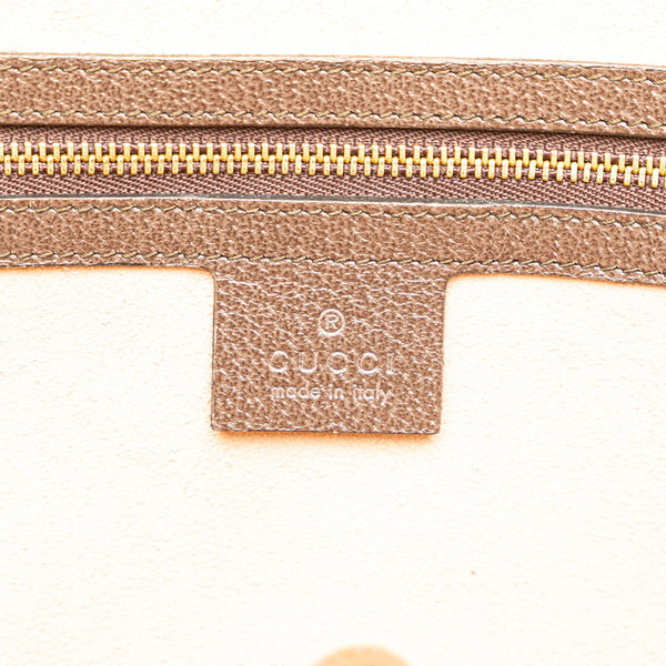 グッチ オフィディア GGスプリーム ハンドバッグ ショルダーバッグ 2WAY 524533 ベージュ ブラウン PVC レザー レディース GUCCI 【中古】