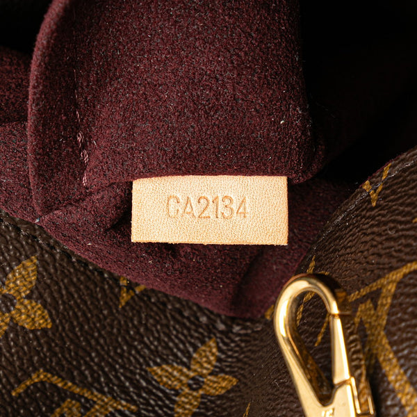 ルイ ヴィトン モノグラム モンテーニュMM ハンドバッグ ショルダーバッグ 2WAY M41056 ブラウン PVC レザー レディース LOUIS VUITTON 【中古】