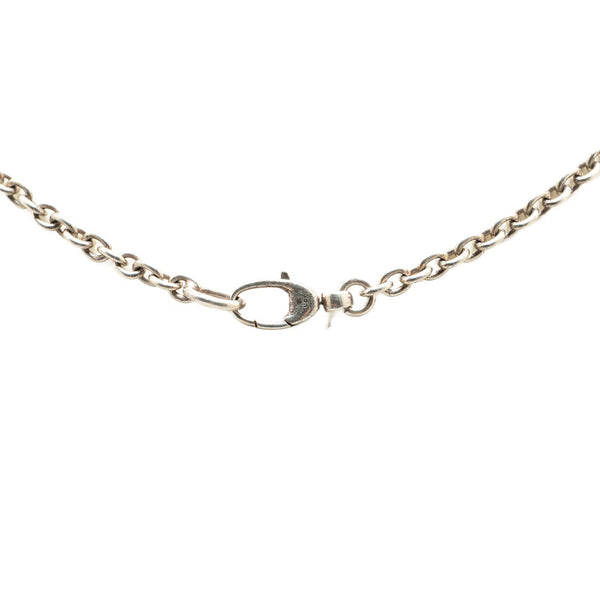 グッチ インターロッキングG チェーン ペンダントネックレス 190484 SV925 シルバー レディース GUCCI 【中古】