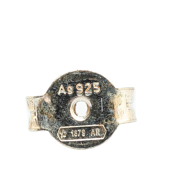 グッチ インターロッキングG ピアス SV925 シルバー レディース GUCCI 【中古】