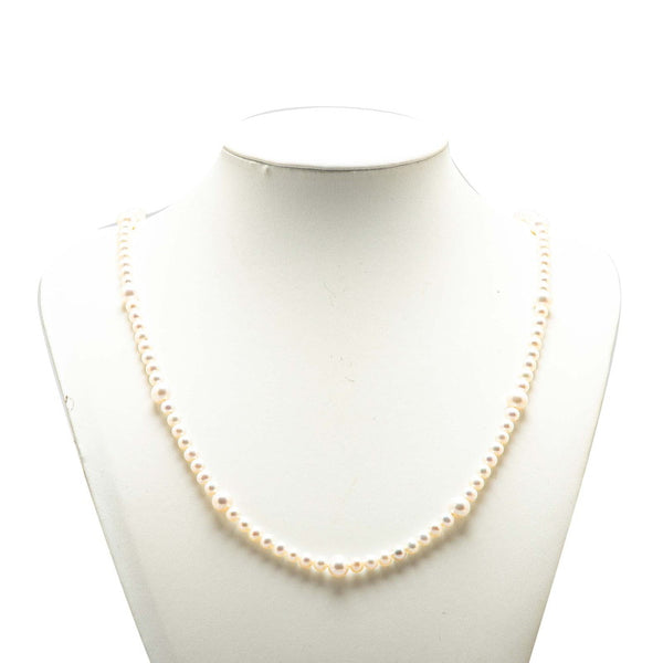ティファニー ネックレス ホワイト パール SV925 シルバー レディース TIFFANY&Co. 【中古】