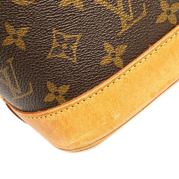 ルイ ヴィトン モノグラム アルマPM ハンドバッグ M53151 ブラウン PVC レザー レディース LOUIS VUITTON 【中古】