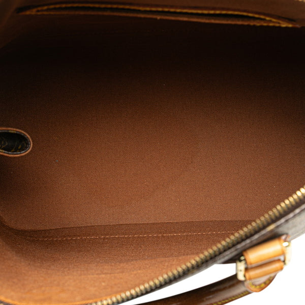 ルイ ヴィトン モノグラム アルマPM ハンドバッグ M53151 ブラウン PVC レザー レディース LOUIS VUITTON 【中古】