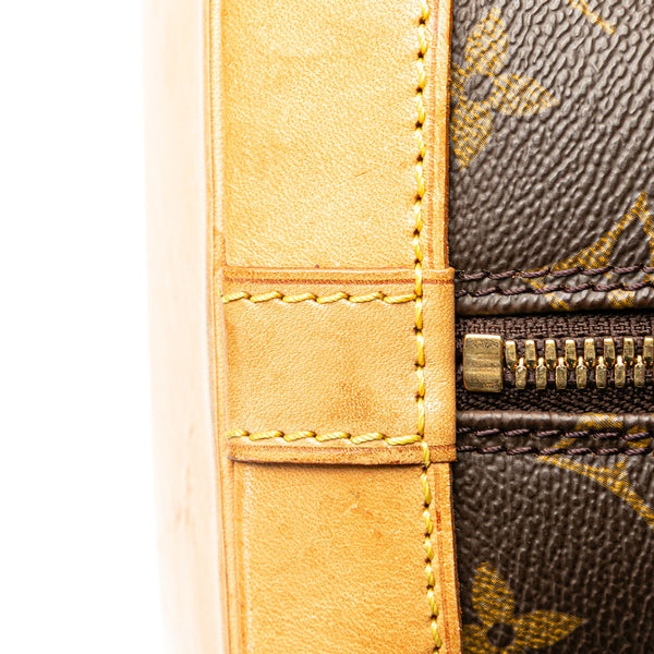 ルイ ヴィトン モノグラム アルマPM ハンドバッグ M53151 ブラウン PVC レザー レディース LOUIS VUITTON 【中古】