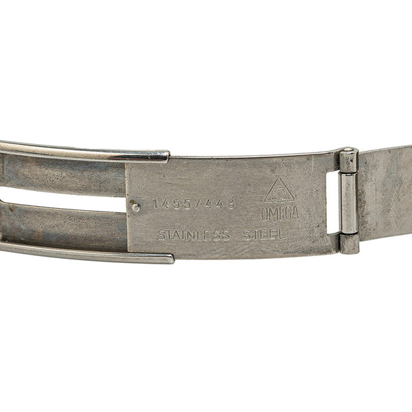 オメガ シーマスター ポラリス 腕時計 クオーツ アイボリー文字盤 ステンレススチール レディース OMEGA 【中古】