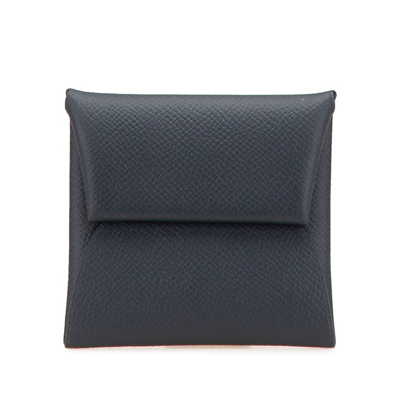 エルメス バスティア コインケース ブラック ヴォーエプソン レディース HERMES 【中古】