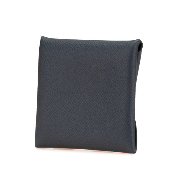 エルメス バスティア コインケース ブラック ヴォーエプソン レディース HERMES 【中古】