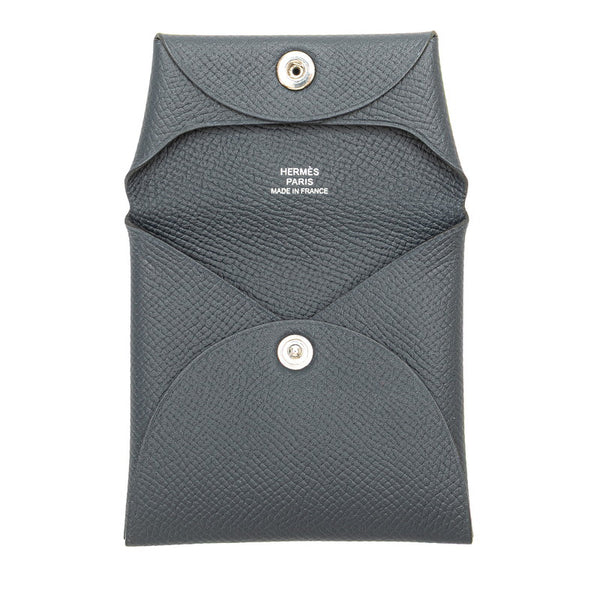 エルメス バスティア コインケース ブラック ヴォーエプソン レディース HERMES 【中古】