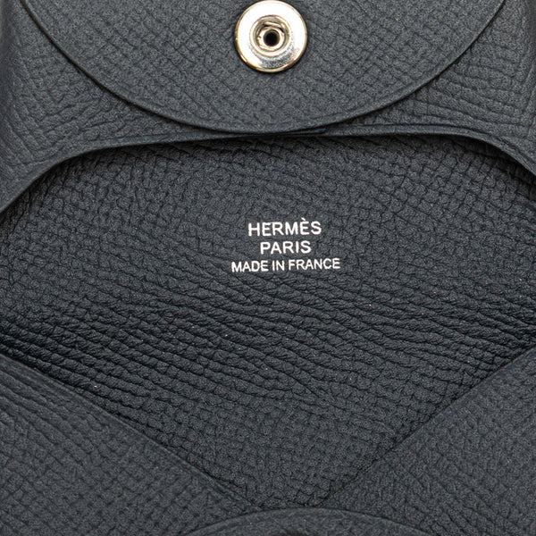 エルメス バスティア コインケース ブラック ヴォーエプソン レディース HERMES 【中古】