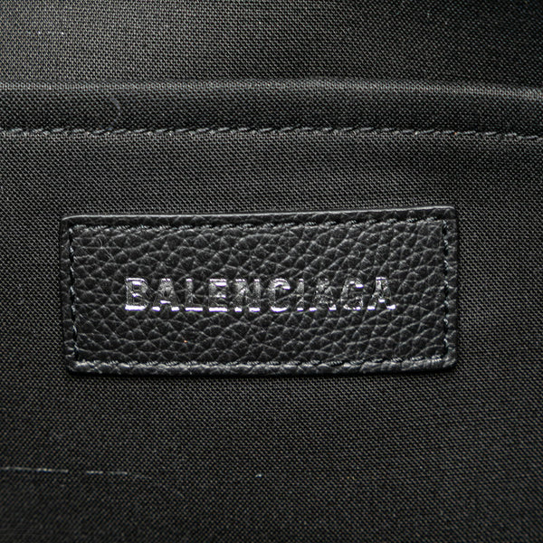 バレンシアガ ハードウェア ハンドバッグ ショルダーバッグ 2WAY 671402 ブラック レザー レディース BALENCIAGA 【中古】