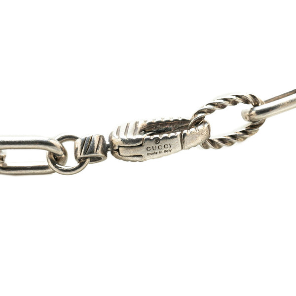 グッチ ウロボロス ネックレス SV925 シルバー メンズ GUCCI 【中古】