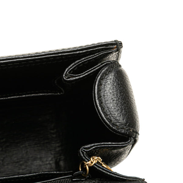 グッチ バンブー ハンドバッグ ショルダーバッグ 2WAY 000 926 0633 ブラック レザー レディース GUCCI 【中古】