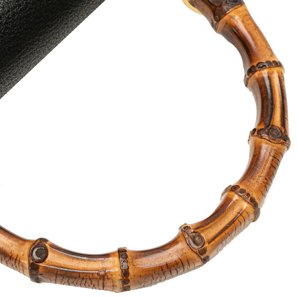 グッチ バンブー ハンドバッグ ショルダーバッグ 2WAY 000 926 0633 ブラック レザー レディース GUCCI 【中古】
