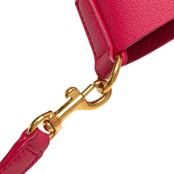 サンローラン トートバッグ ショルダーバッグ 2WAY ピンク レザー レディース SAINT LAURENT 【中古】