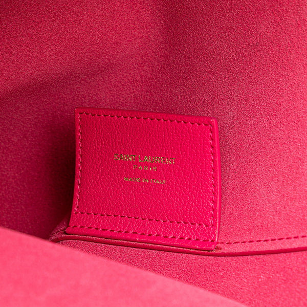 サンローラン トートバッグ ショルダーバッグ 2WAY ピンク レザー レディース SAINT LAURENT 【中古】
