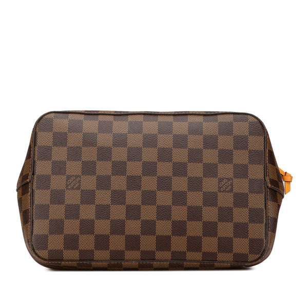 ルイ ヴィトン ダミエ ネオノエ ワンショルダーバッグ N40213 ブラウン オレンジ PVC レザー レディース LOUIS VUITTON 【中古】