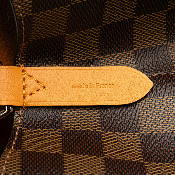 ルイ ヴィトン ダミエ ネオノエ ワンショルダーバッグ N40213 ブラウン オレンジ PVC レザー レディース LOUIS VUITTON 【中古】
