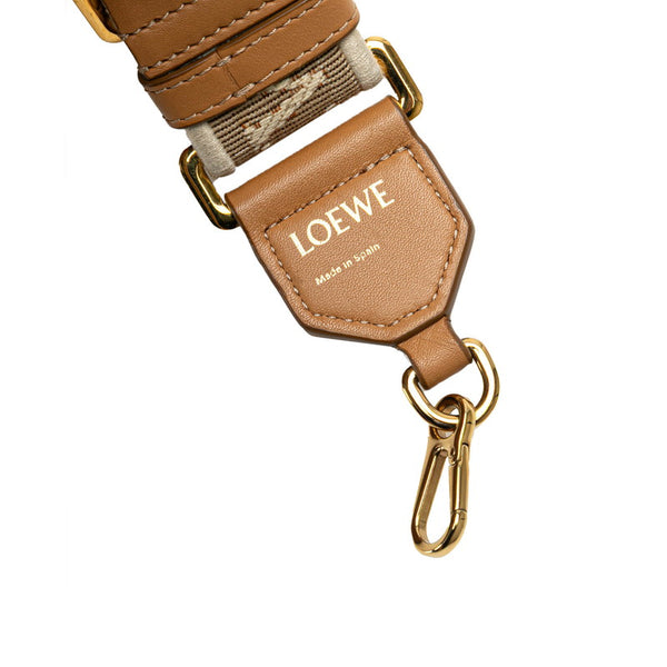 ロエベ アマソナ16 スクエア ミニハンドバッグ ショルダーバッグ 2WAY ブラウン レザー レディース LOEWE 【中古】