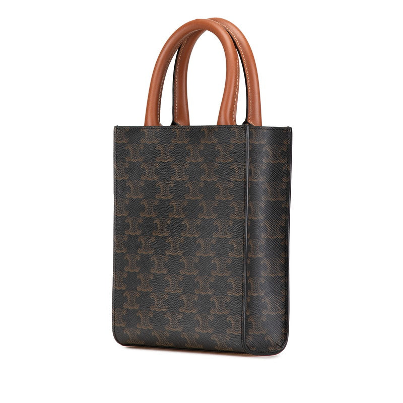 セリーヌ トリオンフ バーティカルカバ ミニ ブラウン