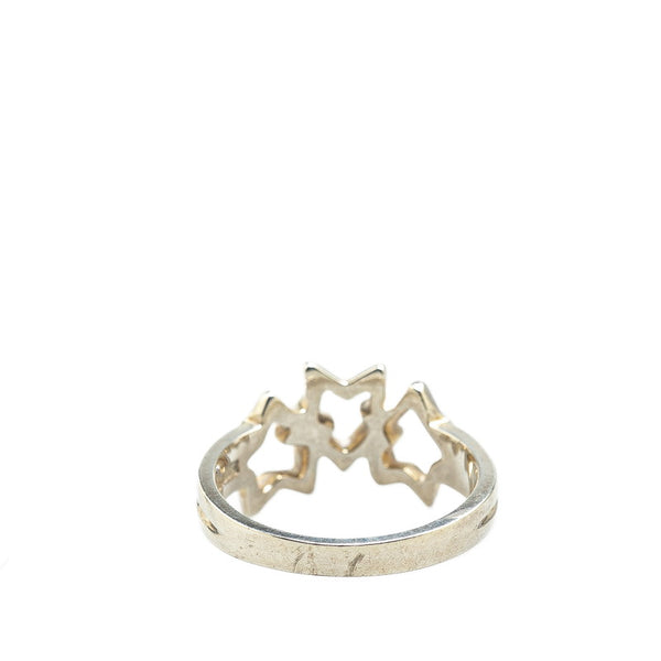 ティファニー トリプルスター リング 指輪 #55 SV925 シルバー レディース TIFFANY&Co. 【中古】