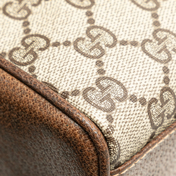 グッチ GGスプリーム オフィディア シェリーライン 斜め掛け ショルダーバッグ 001 261 ブラウン PVC レザー レディース GUCCI 【中古】