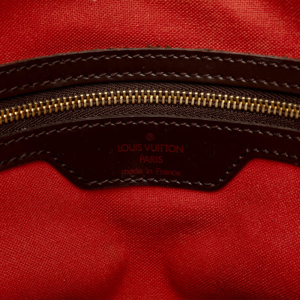 ルイ ヴィトン ダミエ チェルシー トートバッグ ショルダーバッグ N51119 ブラウン PVC レザー レディース LOUIS VUITTON 【中古】