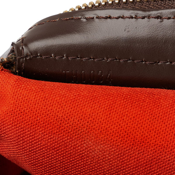 ルイ ヴィトン ダミエ チェルシー トートバッグ ショルダーバッグ N51119 ブラウン PVC レザー レディース LOUIS VUITTON 【中古】