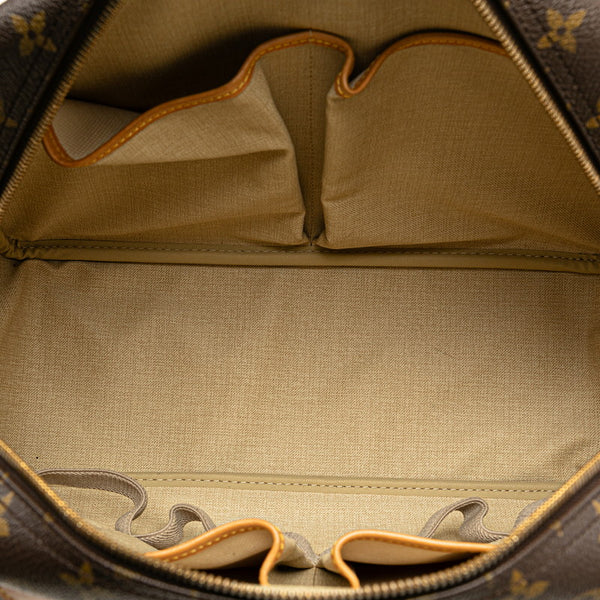 ルイ ヴィトン モノグラム ドーヴィル ハンドバッグ M47270 ブラウン PVC レザー レディース LOUIS VUITTON 【中古】
